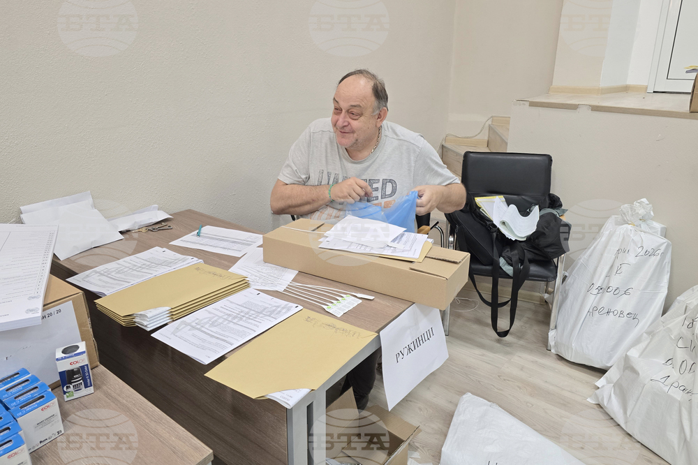 Видин - Районна избирателна комисия - бюлетини и изборни книжа - подготовка