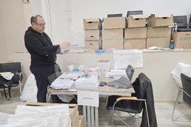 Видин - Районна избирателна комисия - бюлетини и изборни книжа - подготовка