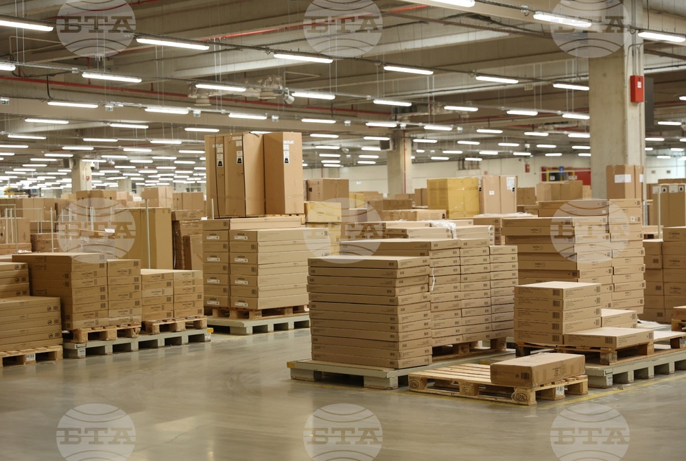 Божурище - Дистрибуционен център на „Юск" (JYSK) - първа копка