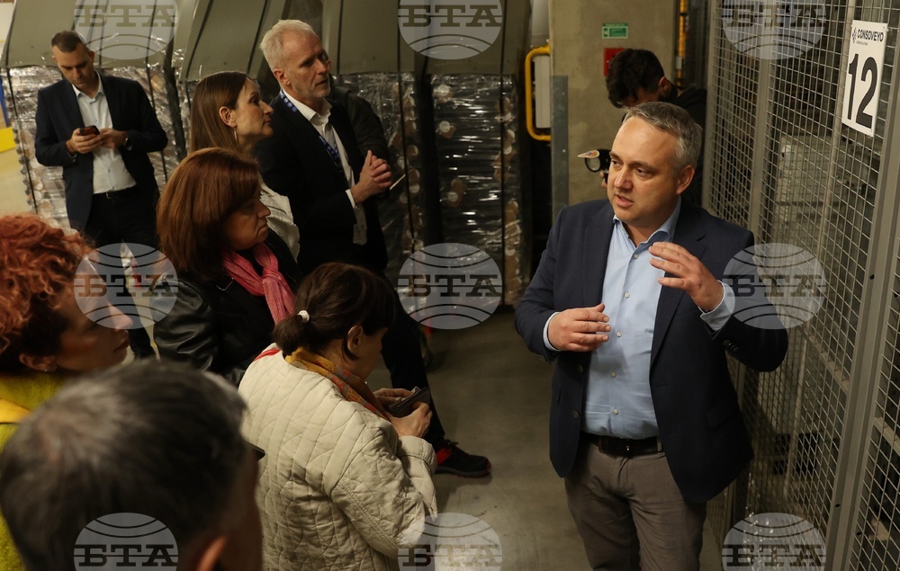 Божурище - Дистрибуционен център на „Юск" (JYSK) - първа копка