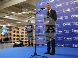 Божурище - Дистрибуционен център на „Юск" (JYSK) - първа копка - Флеминг Стендер