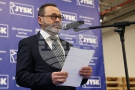 Божурище - Дистрибуционен център на „Юск" (JYSK) - първа копка - Николай Найденов