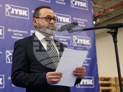 Божурище - Дистрибуционен център на „Юск" (JYSK) - първа копка - Николай Найденов