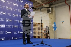 Божурище - Дистрибуционен център на „Юск" (JYSK) - първа копка - Николай Найденов