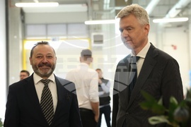 Божурище - Дистрибуционен център на „Юск" (JYSK) - първа копка