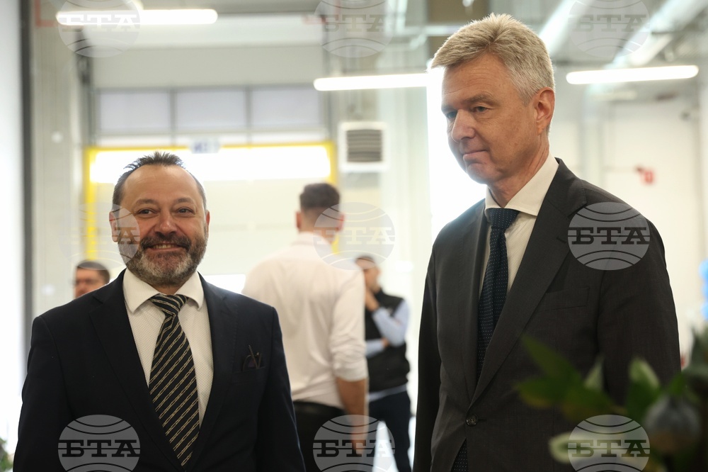 Божурище - Дистрибуционен център на „Юск" (JYSK) - първа копка