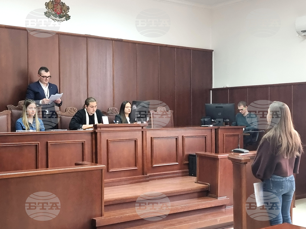 Ямбол - ученици - симулативен съдебен процес