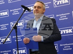 Божурище - Дистрибуционен център на „Юск" (JYSK) - първа копка - Венцислав Чавдаров