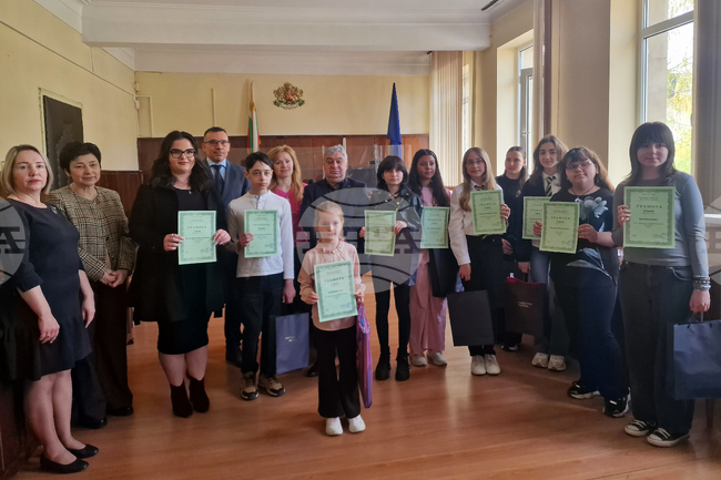 Разград - конкурс - награждаване