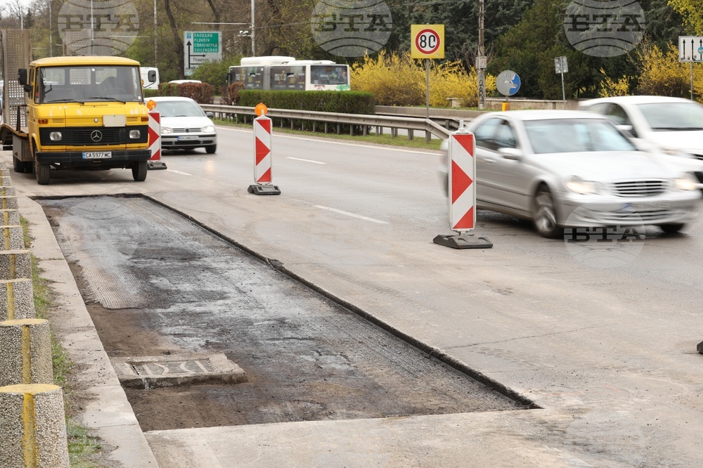 Цариградско шосе - ремонтни дейности