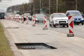 Цариградско шосе - ремонтни дейности