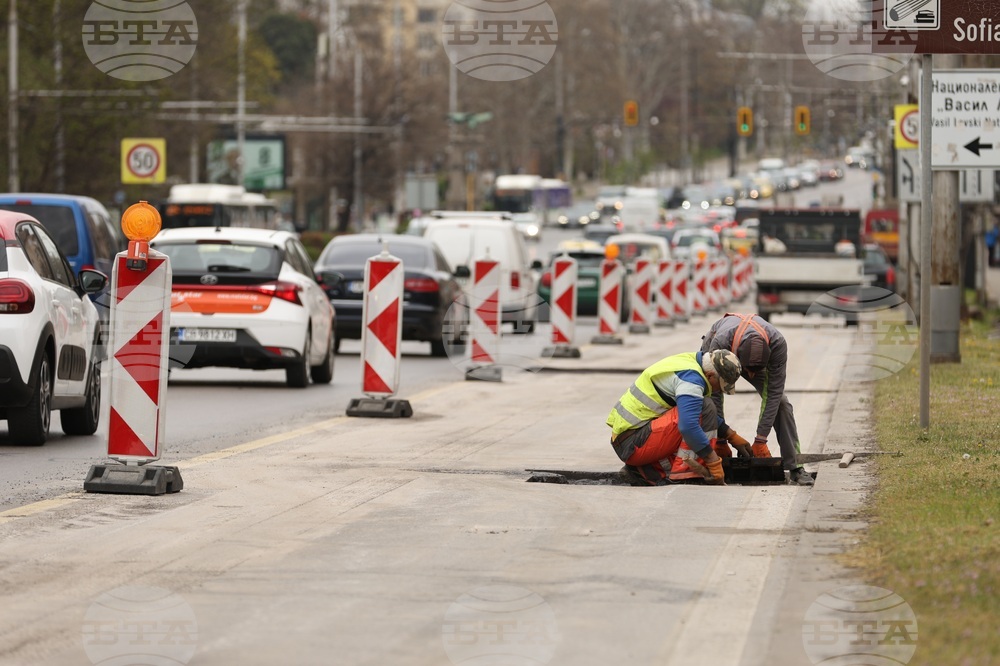 Цариградско шосе - ремонтни дейности