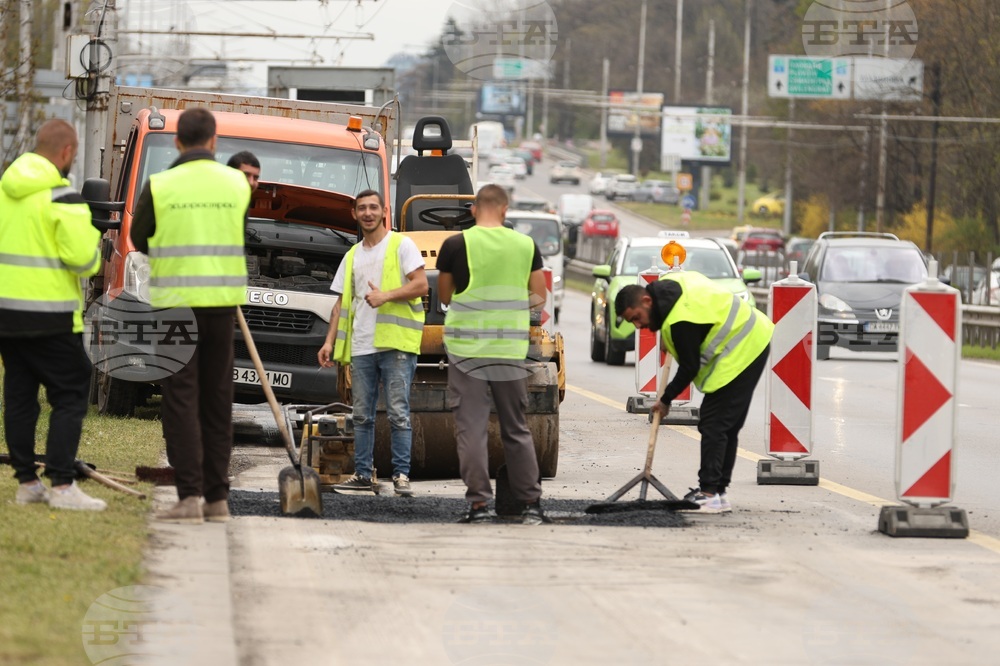 Цариградско шосе - ремонтни дейности