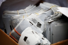 Парламентарни избори - склад - машини