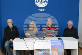 Национален пресклуб на БТА Русе - изложба „Живопис и скулптура" - пресконференция