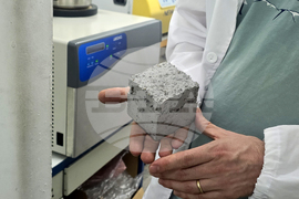 Институт по минералогия и кристалография - нов тип цимент - представяне