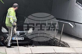 Орлов мост - подлез - автомобил