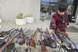 Петрич - Исторически музей - демонстрация на оръжия