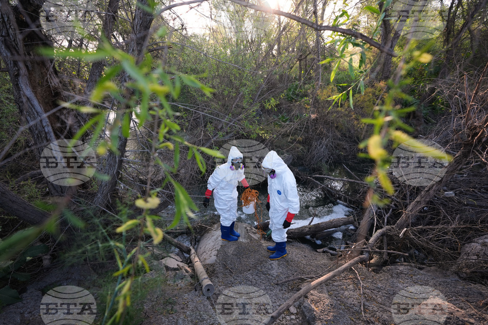 APTOPIX Climate Hydrogen Sulfide Tijuana River