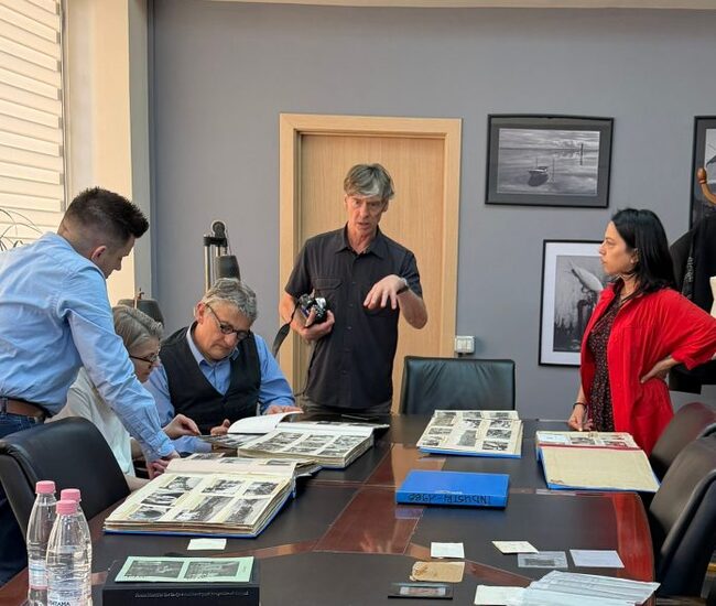 АТА: Делегация на френското Национално училище по фотография разгледа фотографския архив на АТА и се запозна с процеса на неговата дигитализация