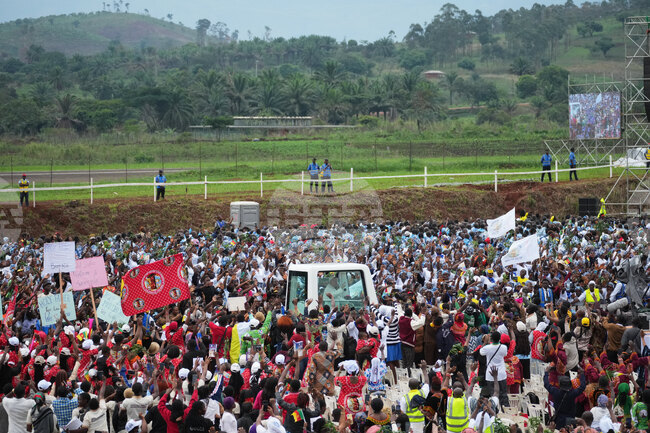 Cameroon Africa Pope