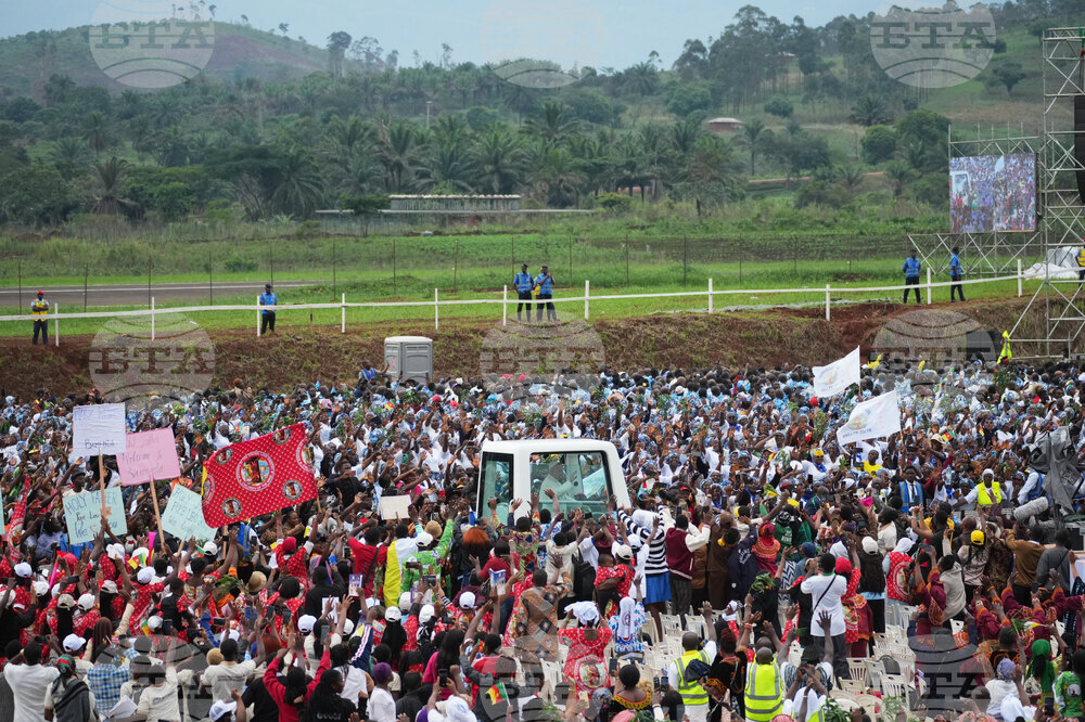 Cameroon Africa Pope