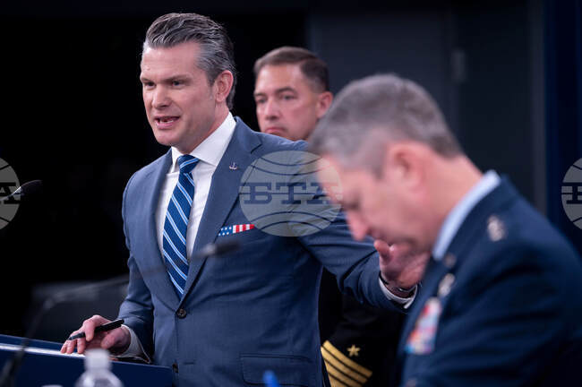 САЩ ще продължат блокадата на иранските пристанища "толкова дълго, колкото е необходимо", заяви Хегсет