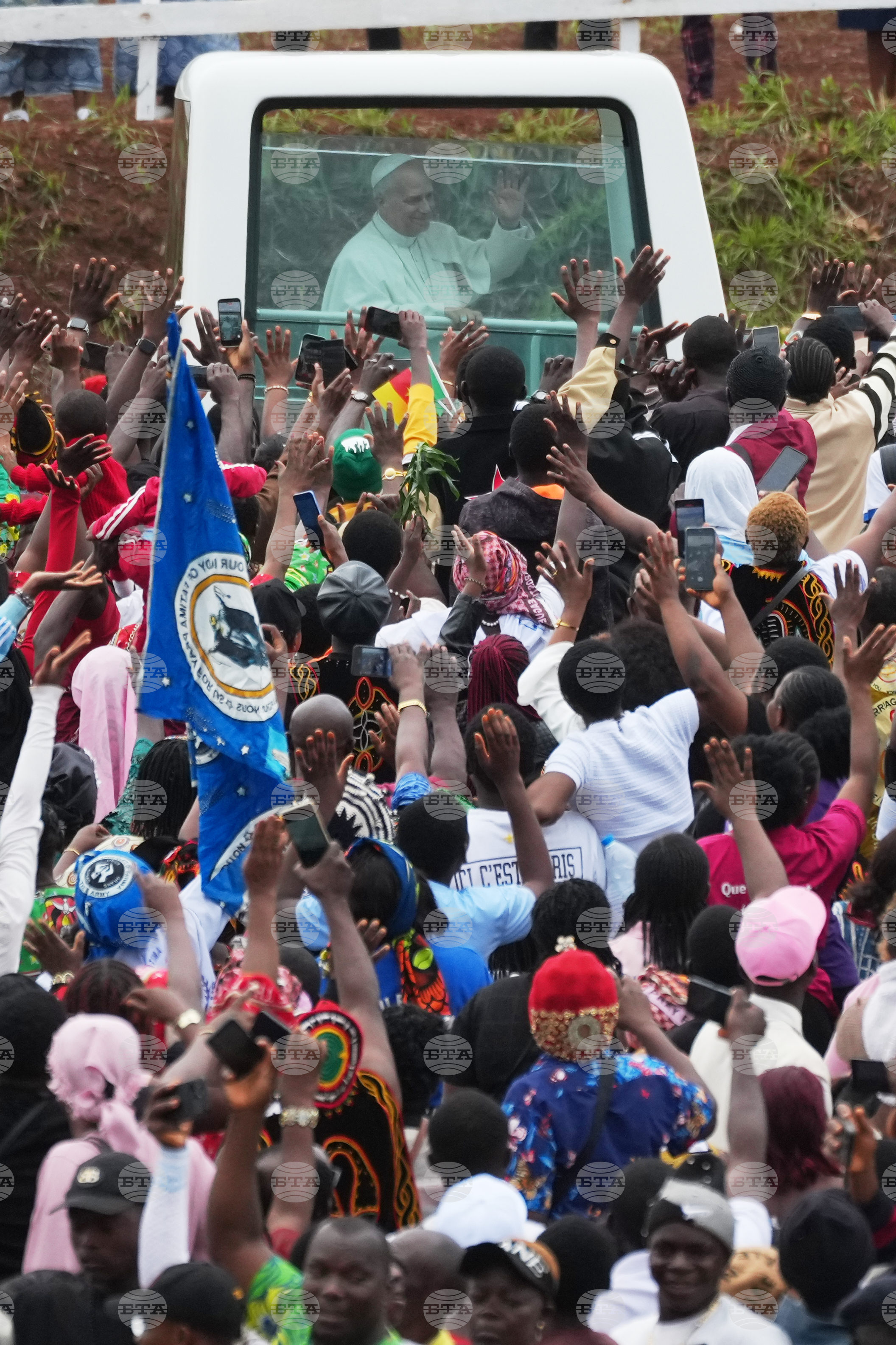 Cameroon Africa Pope