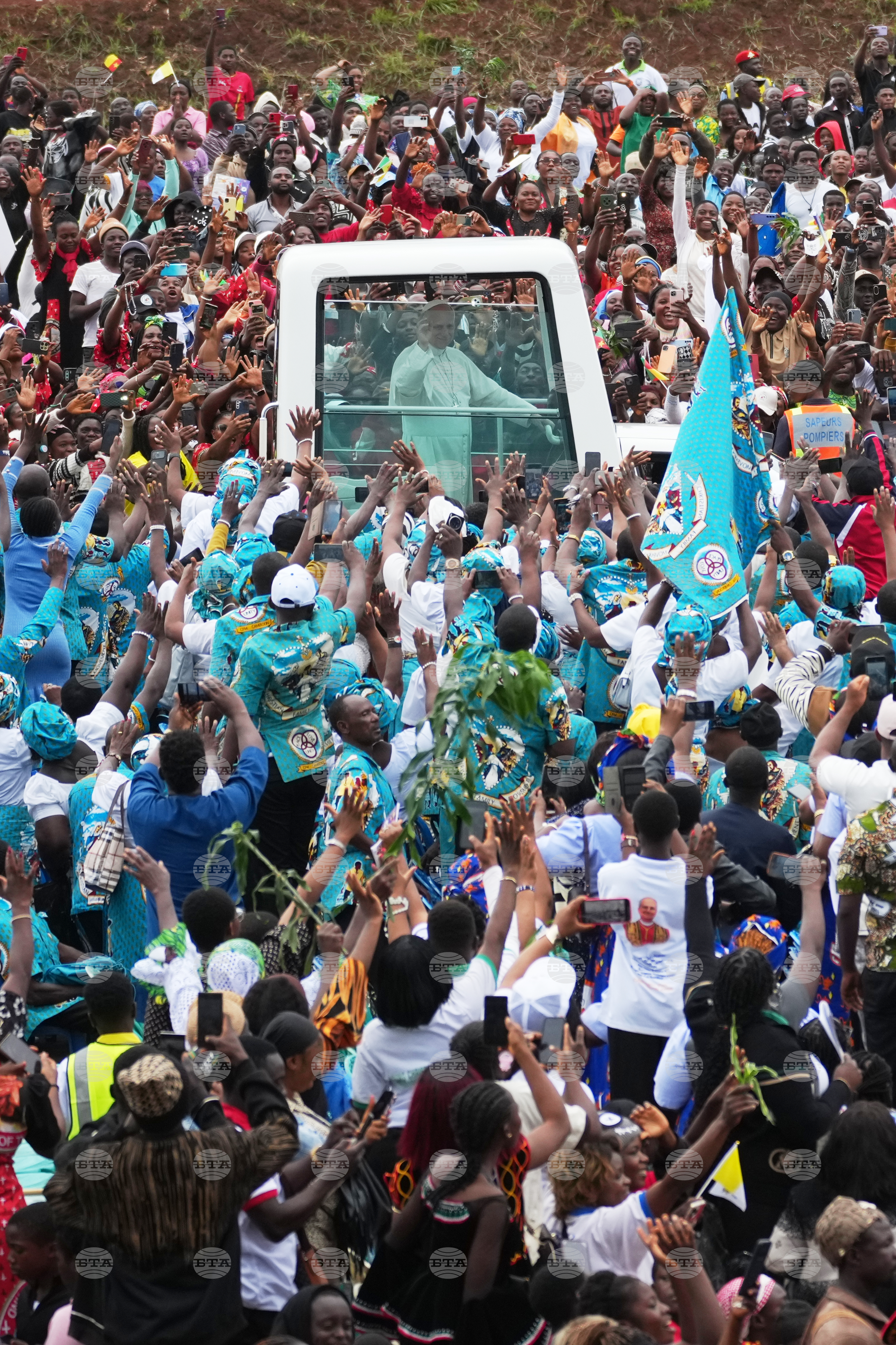 Cameroon Africa Pope