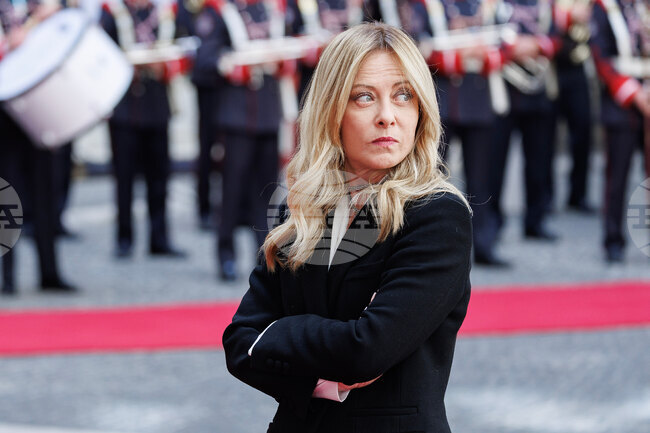 Мелони прие Мария Корина Мачадо