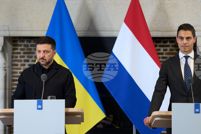 Нидерландският премиер потвърди непоколебимата си подкрепа за Украйна след разговор със Зеленски