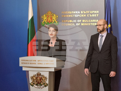 Министерски съвет - Мария Недина - Андрей Янкулов - брифинг