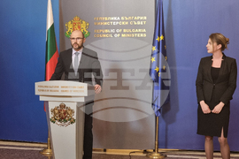 Министерски съвет - Мария Недина - Андрей Янкулов - брифинг
