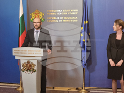 Министерски съвет - Мария Недина - Андрей Янкулов - брифинг