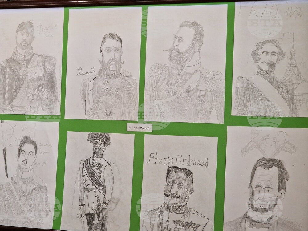 Самоков - Общинска библиотека - изложба на детски рисунки