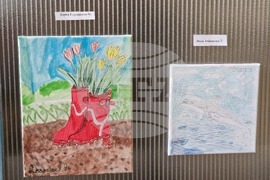Самоков - Общинска библиотека - изложба на детски рисунки