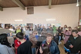 Самоков - Общинска библиотека - изложба на детски рисунки