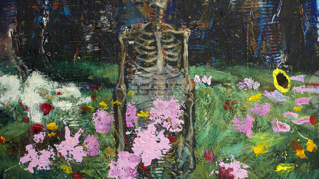 Художникът Стефан Петрунов изследва темите за смъртта и властта в изложбата си Paranoid