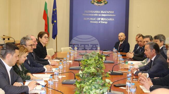 Служебният министър Трайков и представители на Френско-българската търговска камара обсъдиха ключови въпроси за енергийния сектор у нас