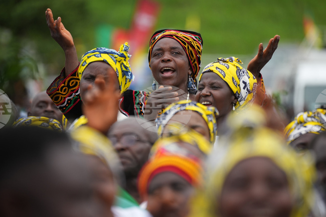 APTOPIX Cameroon Africa Pope