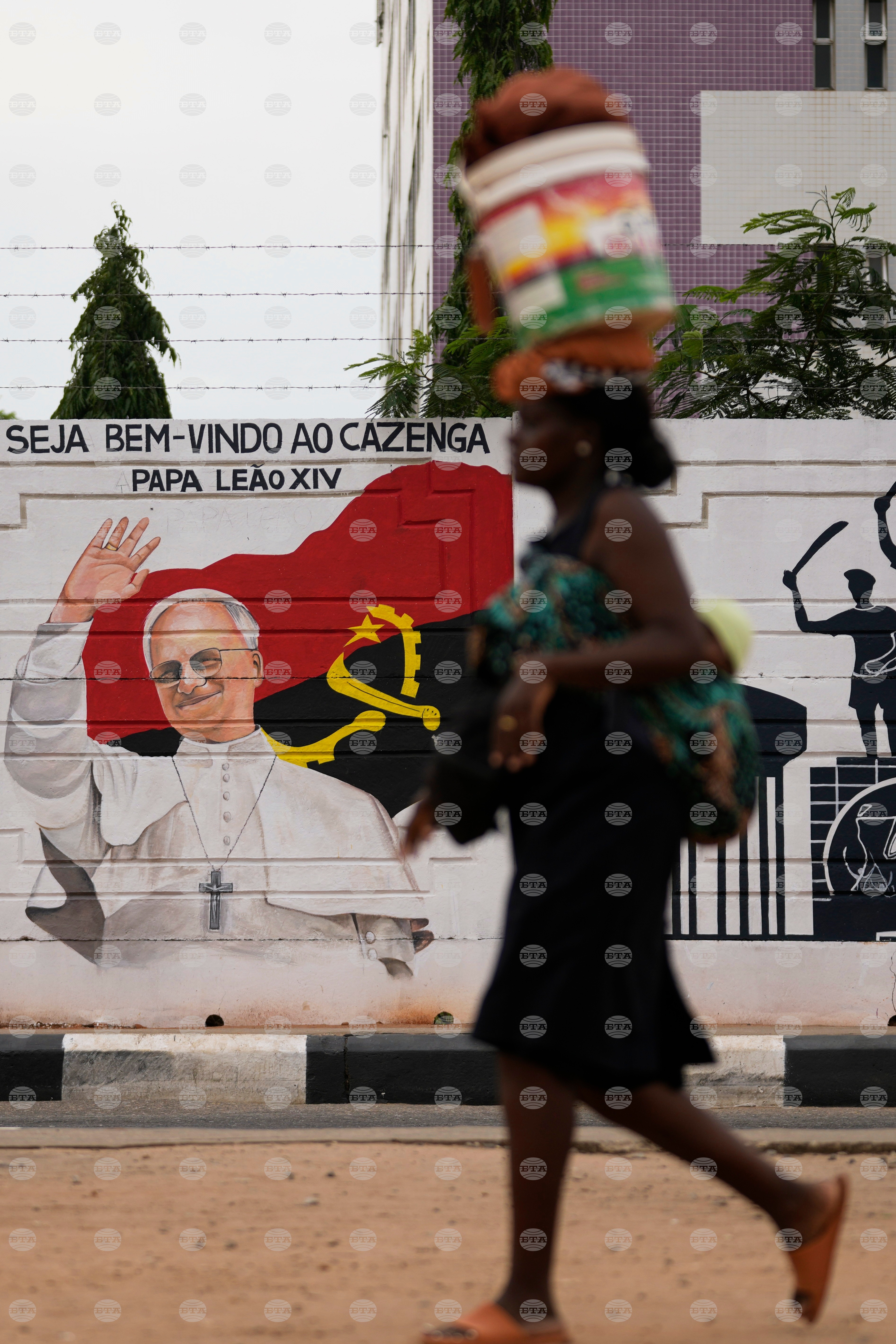 Angola Africa Pope