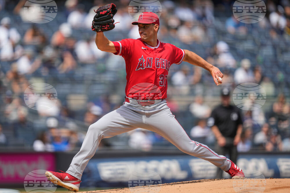 Angels Yankees Baseball