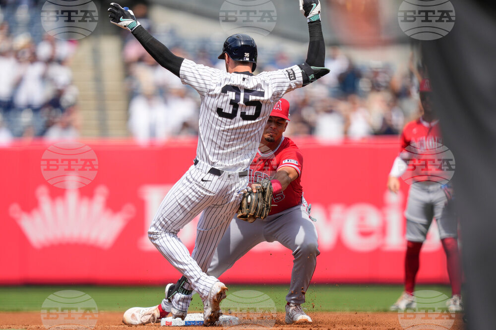 Angels Yankees Baseball