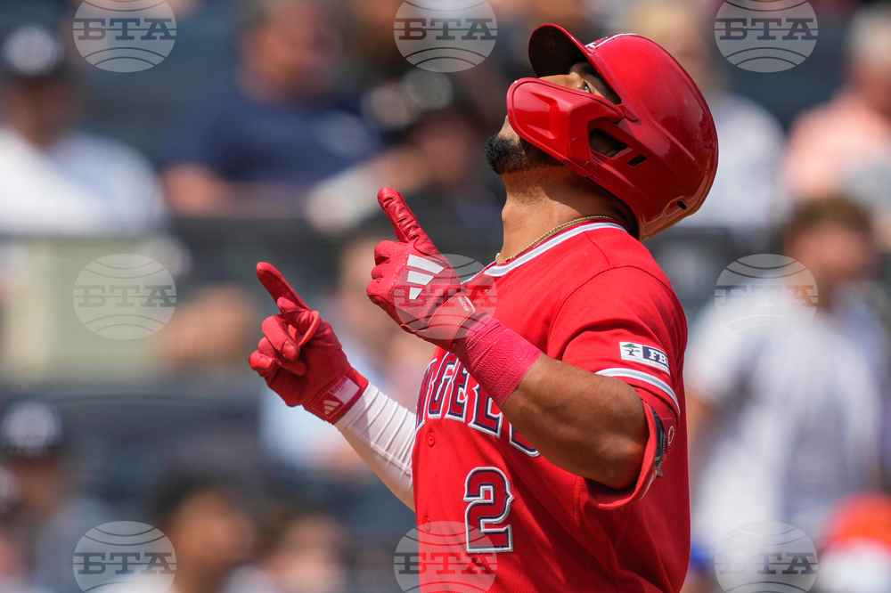 Angels Yankees Baseball