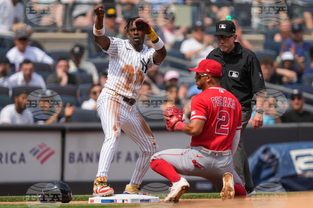 Angels Yankees Baseball