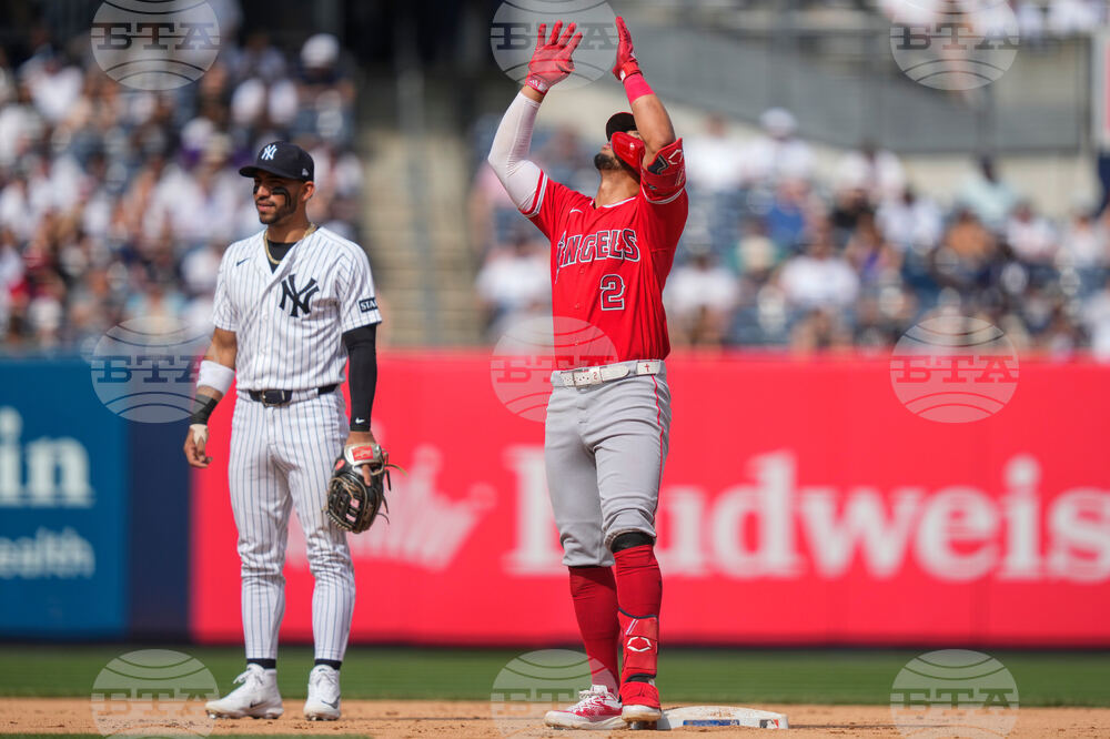 Angels Yankees Baseball