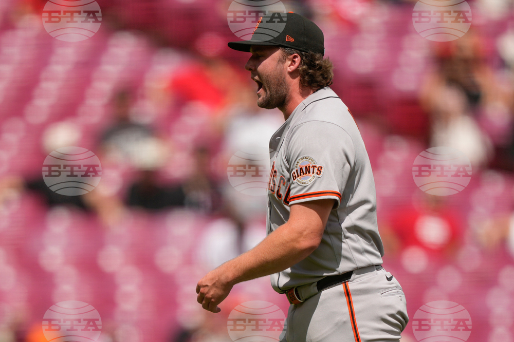 Giants Reds Baseball