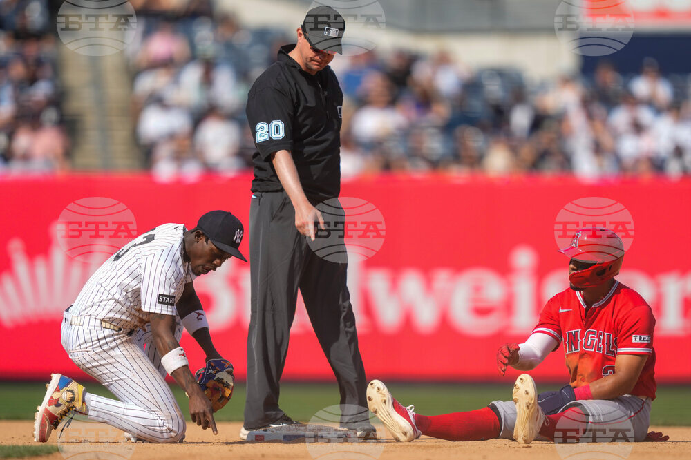 Angels Yankees Baseball