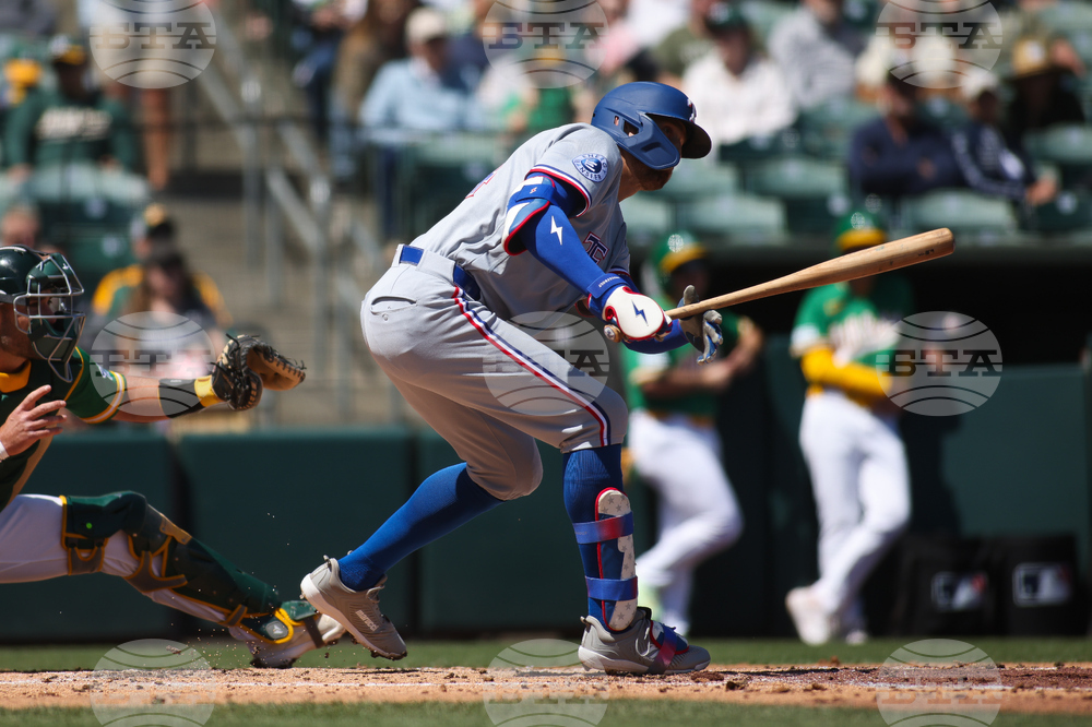 Rangers Athletics Baseball