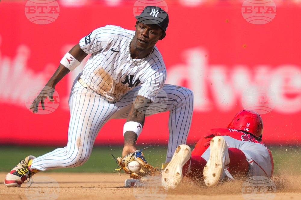 Angels Yankees Baseball